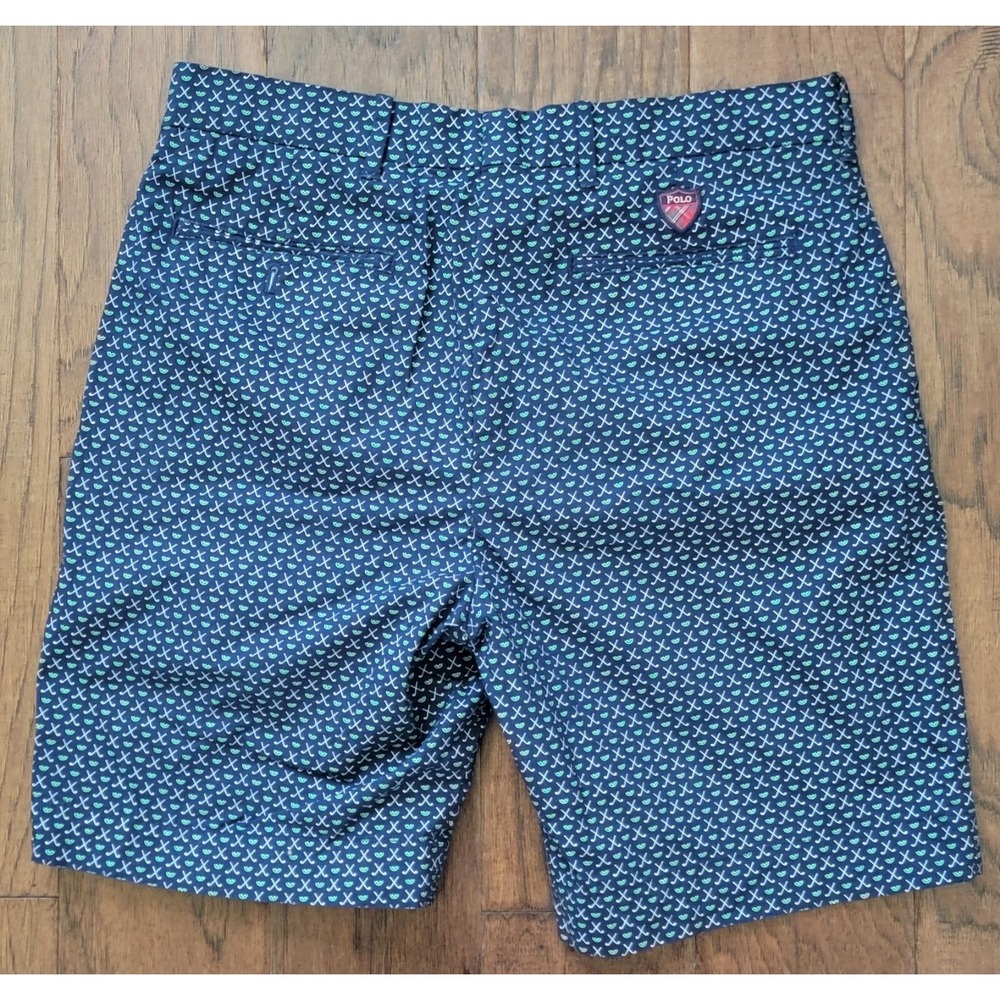Polo Golf Ralph Lauren Men's Golf Classic Fit Chino Golf Clubs Shorts Sz 32x8.5" - Picture 3 of 4